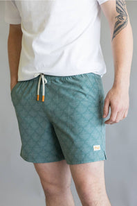 Marsh Wear Fulton Volley 6” Shorts for Men in Antique Green