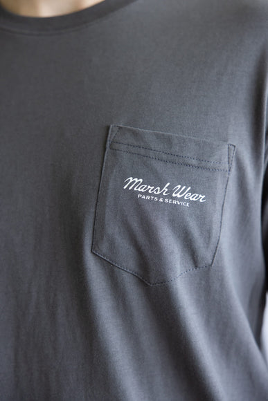 Marsh Wear Parts & Service T-Shirt for Men in Ash Grey