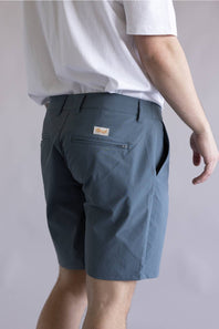 Marsh Wear Prime 8” Shorts for Men in Goblin Blue
