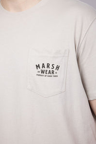 Marsh Wear Alton Camo T-Shirt for Men in Stone