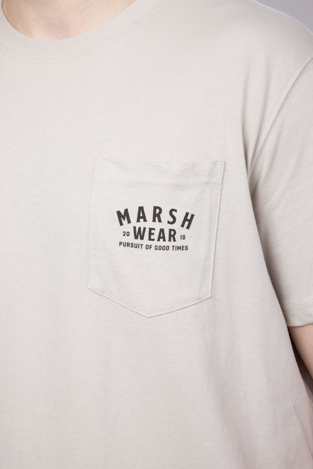 Marsh Wear Alton Camo T-Shirt for Men in Stone
