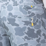 Marsh Wear Fulton Volley 8” Shorts for Men in Grey Mallard Camo