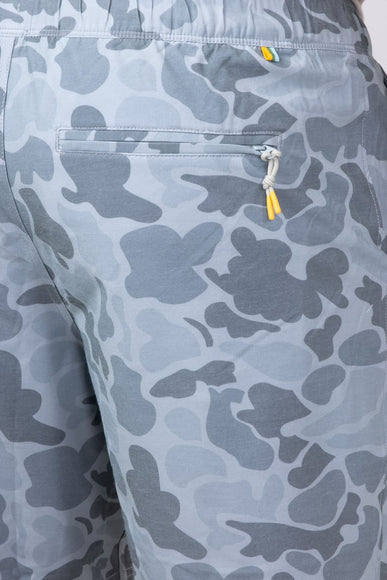 Marsh Wear Fulton Volley 8” Shorts for Men in Grey Mallard Camo