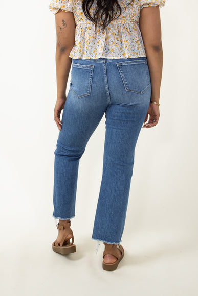 Mica High Rise Straight Crop Jeans for Women
