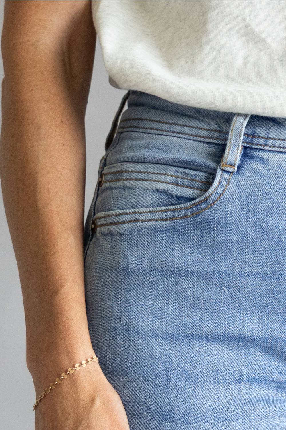 Mica High-Rise Wide Leg Jeans for Women