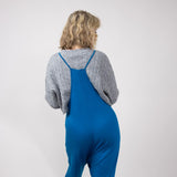Outer Pocket Onesie for Women in Teal