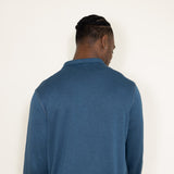 Lightweight 1/4 Zip for Men in Midnight Blue