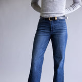 Multi Loop Basic Belt for Women in Black