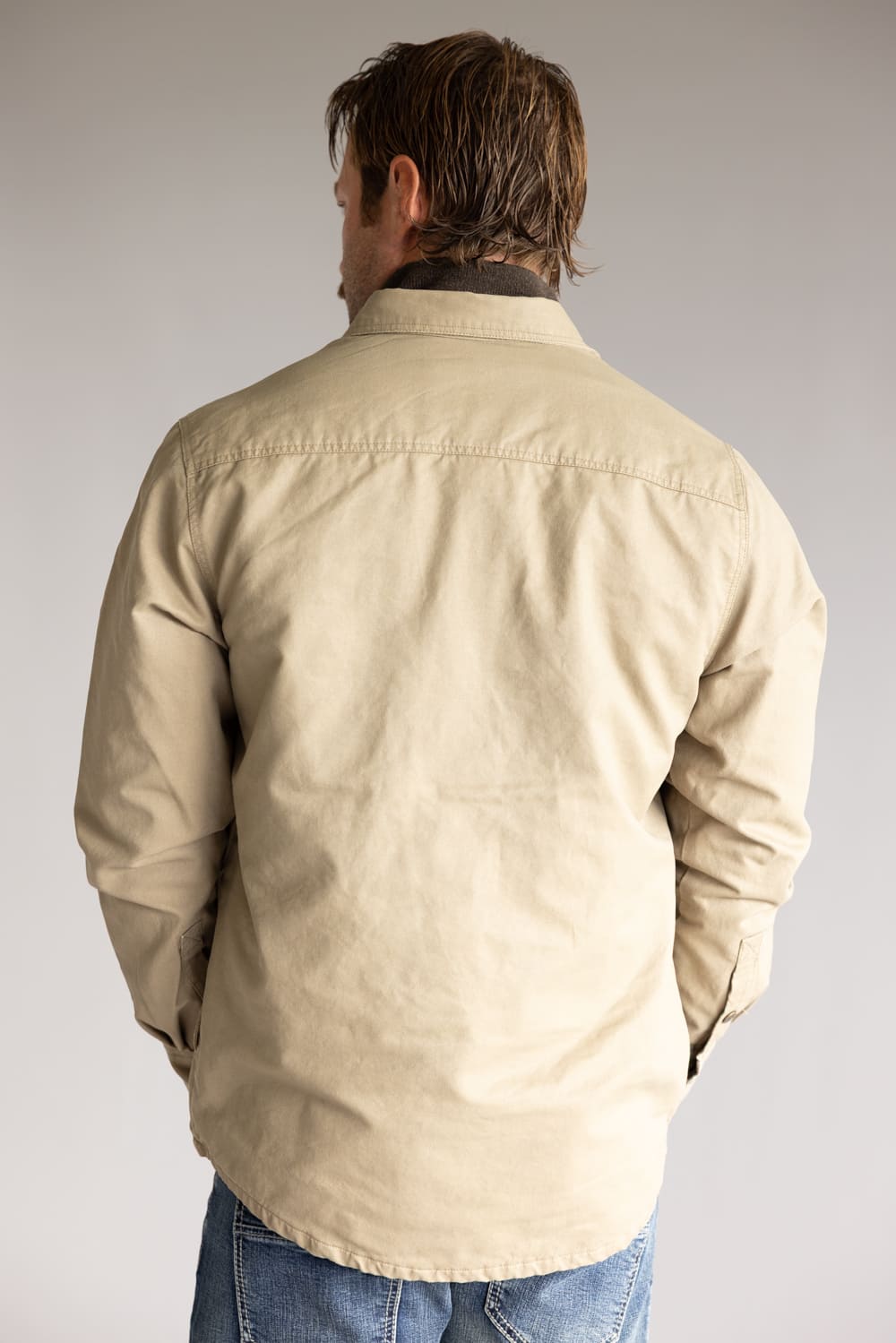 North River Wax Jacket for Men in Khaki