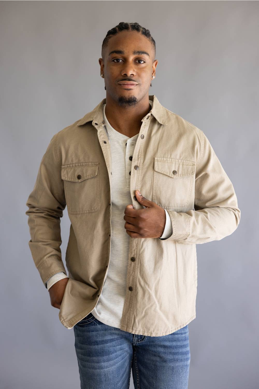 North River Ranch Jacket for Men in Crockery