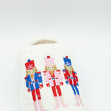 Nutcracker Slippers for Women in White