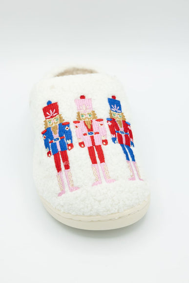 Nutcracker Slippers for Women in White