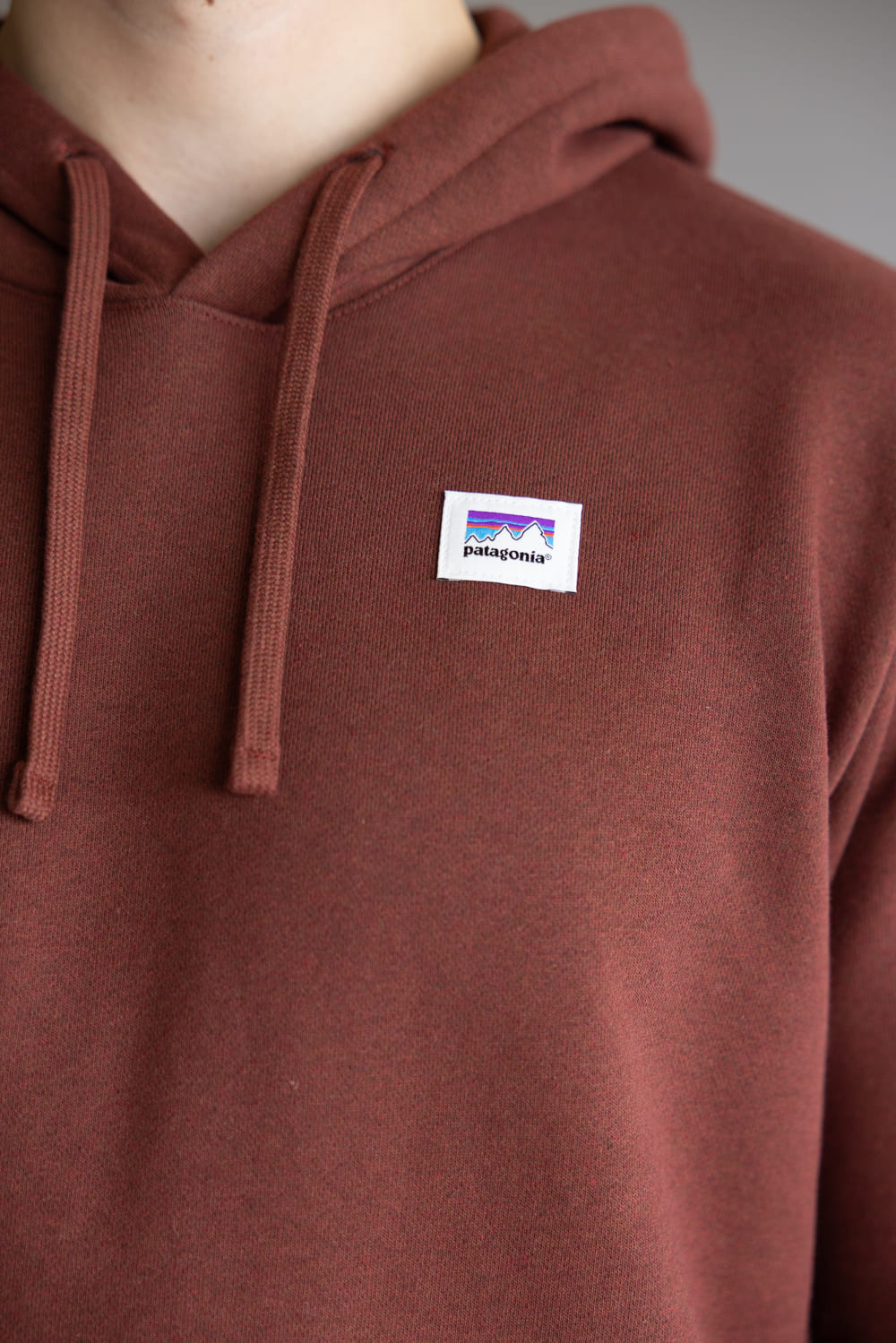 Patagonia Men’s Sticker Uprisal Hoodie in Dried Vanilla