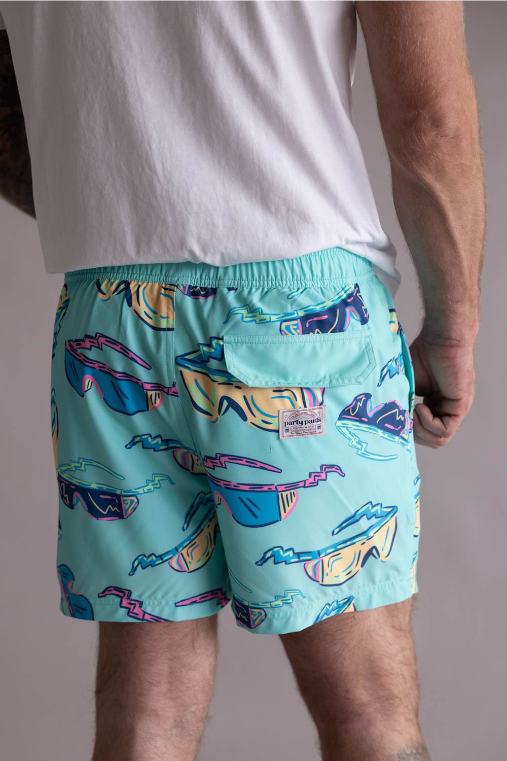Party Pants Blockers swim shorts mint