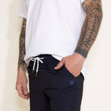 Party Pants Solid Sport Shorts for Men in Black