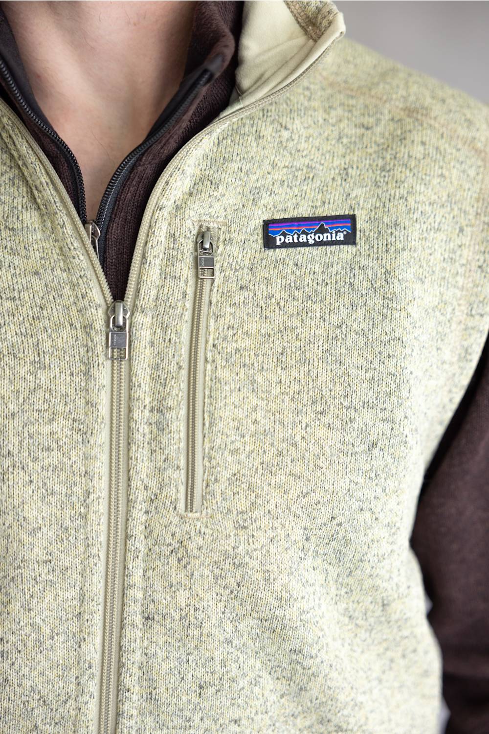 Patagonia Men’s Better Sweater Fleece Vest in Weathered Stone | 25882-WSTO-STONE