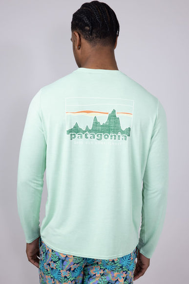 Patagonia Men’s Capeliene Cool Daily Graphic T-Shirt for Men in Green