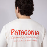 Patagonia Men’s Water People Pocket Graphic T-Shirt in Natural