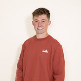 Patagonia Men’s 73 Uprisal Crewneck Sweatshirt in Red