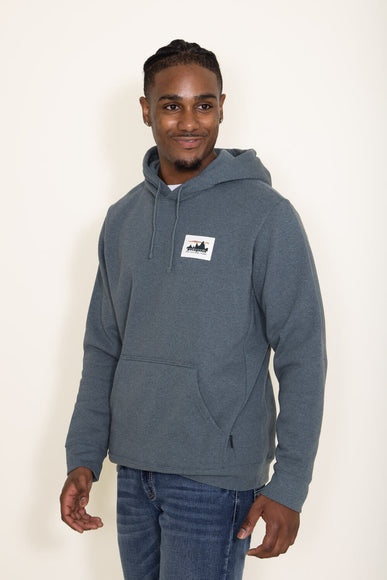 Patagonia Men’s ’76 Skyline Uprisal Hoodie in Green Blue