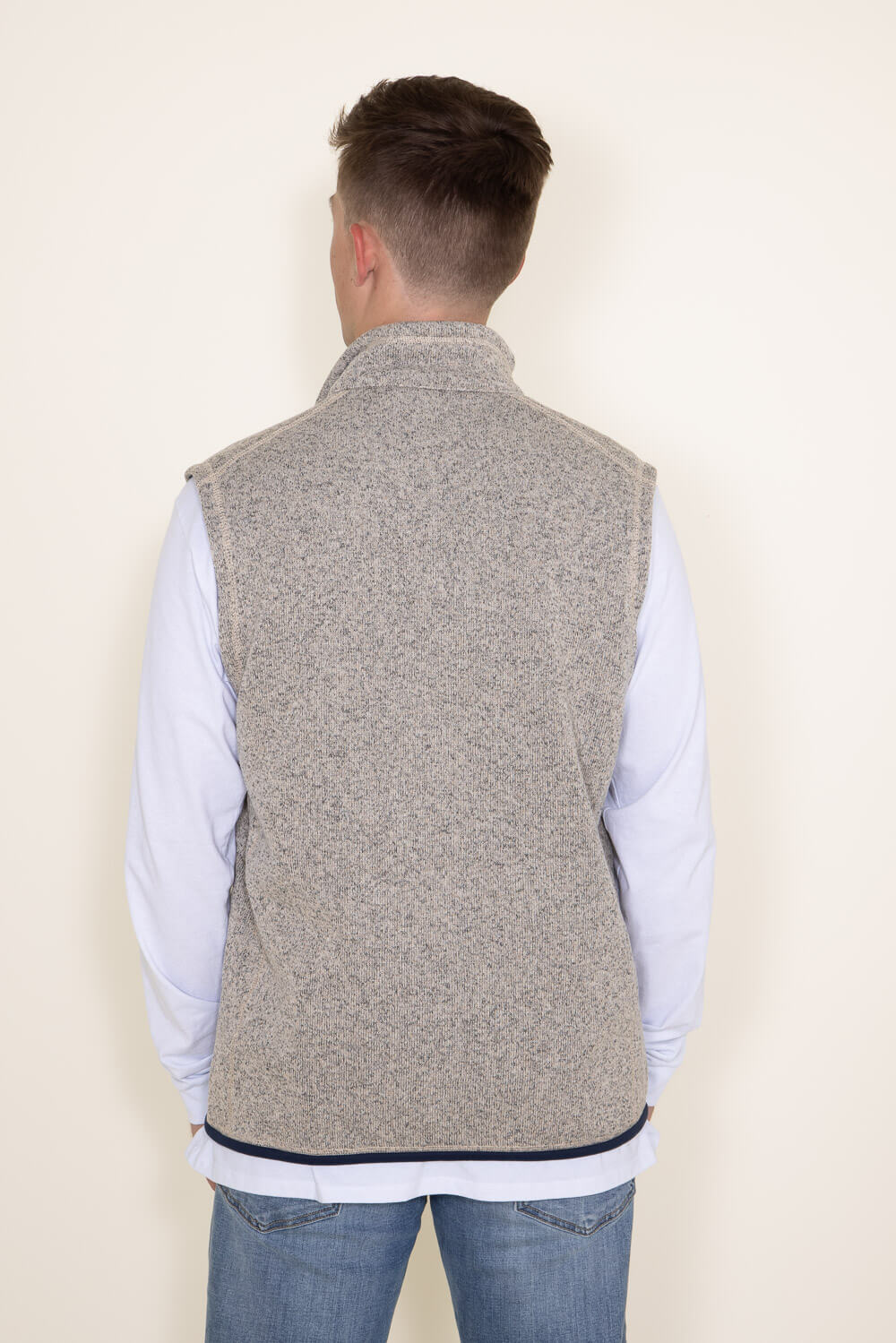 Patagonia Men’s Better Sweater Fleece Vest in Tan