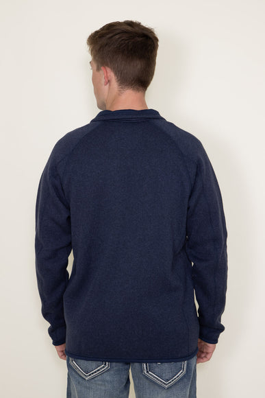Patagonia Men's Better Sweater Jacket in Navy Blue