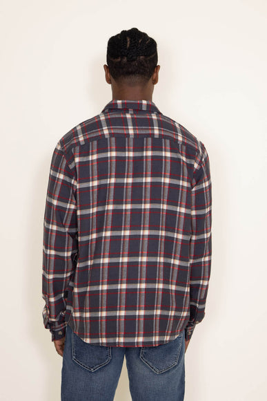 Patagonia Men's Cotton in Conversion Fjord Flannel Shirt in Grey/Black