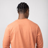 Patagonia Men’s Long Sleeve ’73 Logo Responsibili-Tee T-Shirt in Redtail Rust