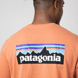 Patagonia Men’s P-6 Responsibili-Tee T-Shirt in Redtail Rust