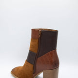 Pierre Dumas Cammy Patch Booties for Women in Whiskey