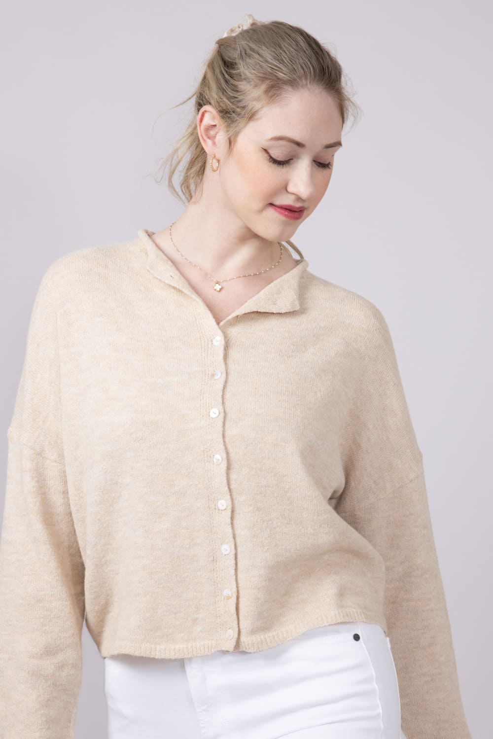 Things Between Piper Cardigan for Women in Natural
