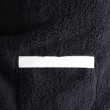 Two Tone Pullover for Women in Black