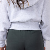 1897 Active Basic Fleece Shorts for Women in Green