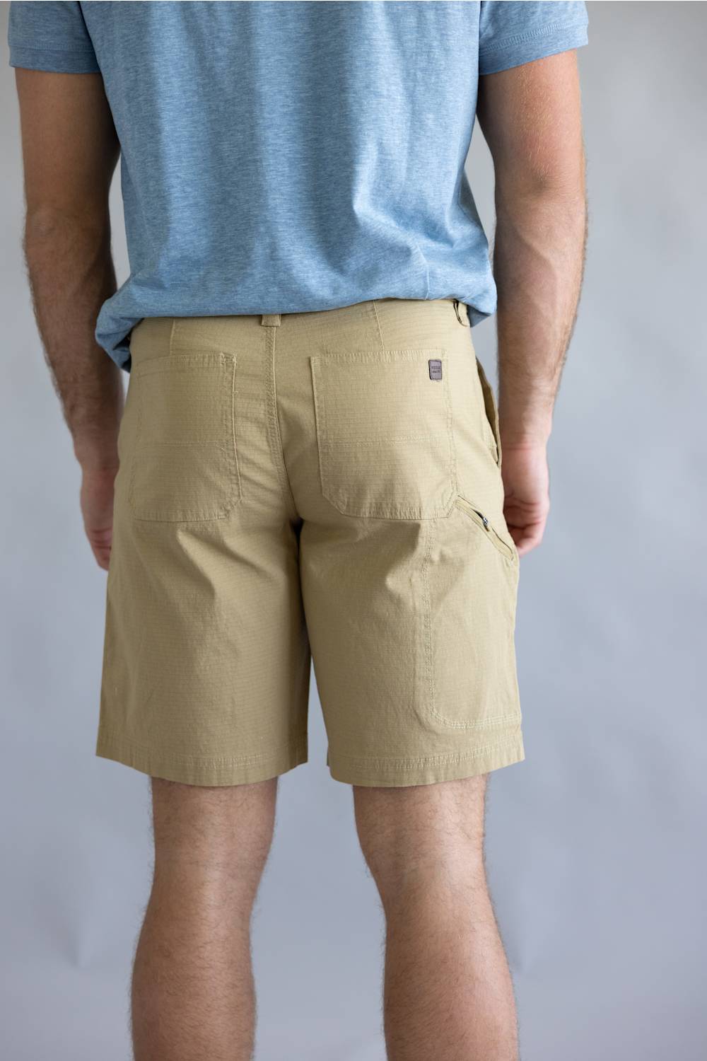 Weatherproof Vintage Ripstop Shorts for Men in Khaki 