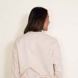 Hampton Fleece Sweatshirt for Women in Cream