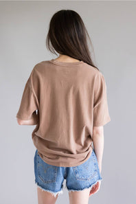 Billabong Sand to Surf T-Shirt for Women in Brown Stone 