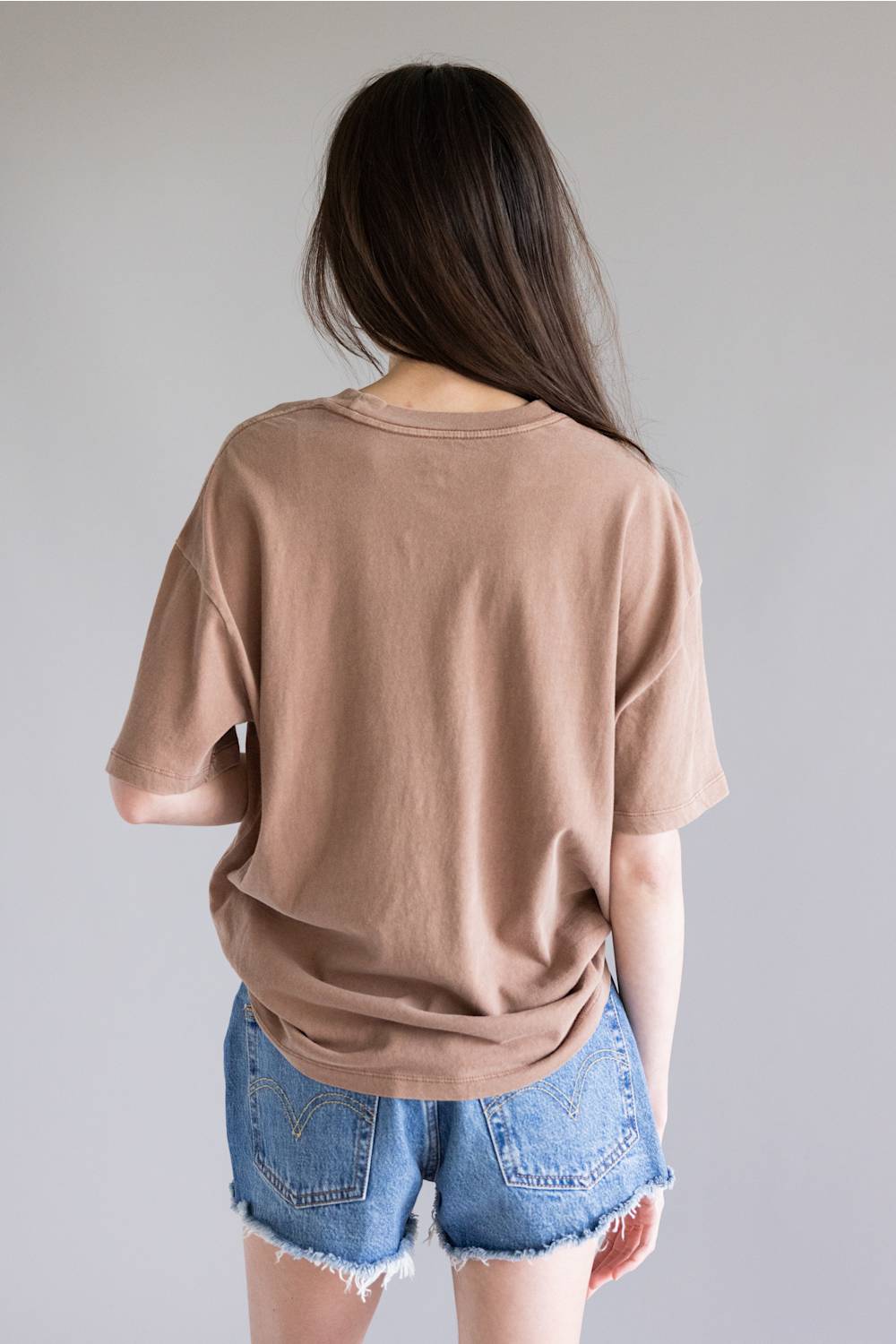 Billabong Sand to Surf T-Shirt for Women in Brown Stone 