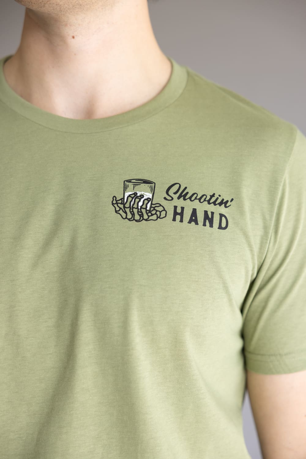 Sendero Provisions Co Shootin Hand T-Shirt for Men in Sage