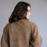 Simply Southern Taylor ½ Zip Pullover for Women in Latte