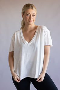 Free People We The Free Nina Tee for Women in Ivory