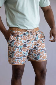 Burlebo Swim Shorts for Men in Bayside Camo