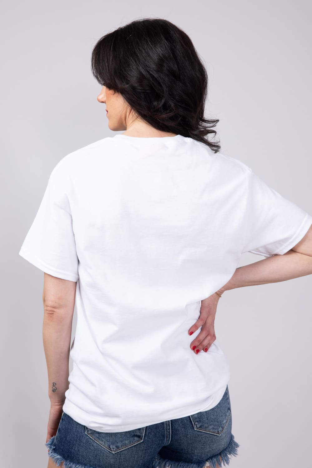 Sardines Lemon Oversized T-Shirt for Women in White | 32916X-OTS