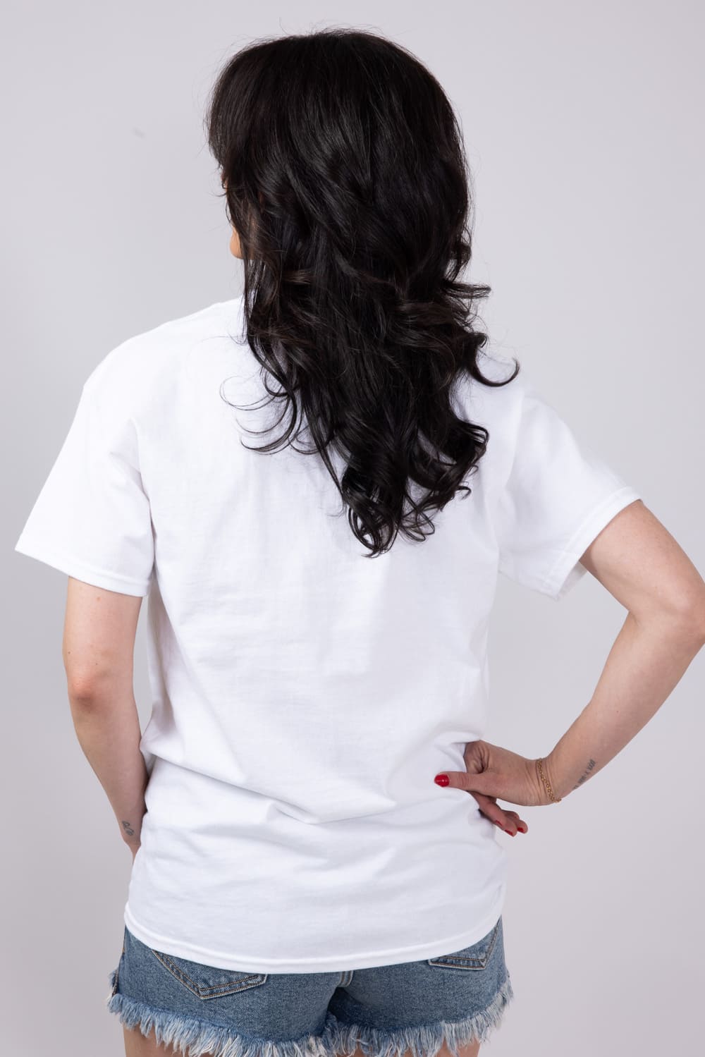 Sardisnap Oversized T-Shirt for Women in White