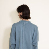 Simply Southern Butterfly Distressed Pullover for Women in Blue