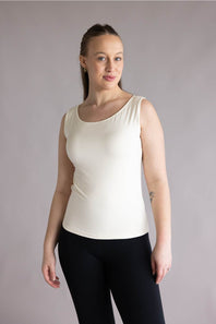 Simply Southern Double Layer Tank Pearl