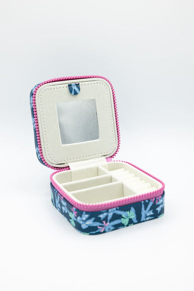 Simply Southern Jewelry Box Case in Blue Ribbon