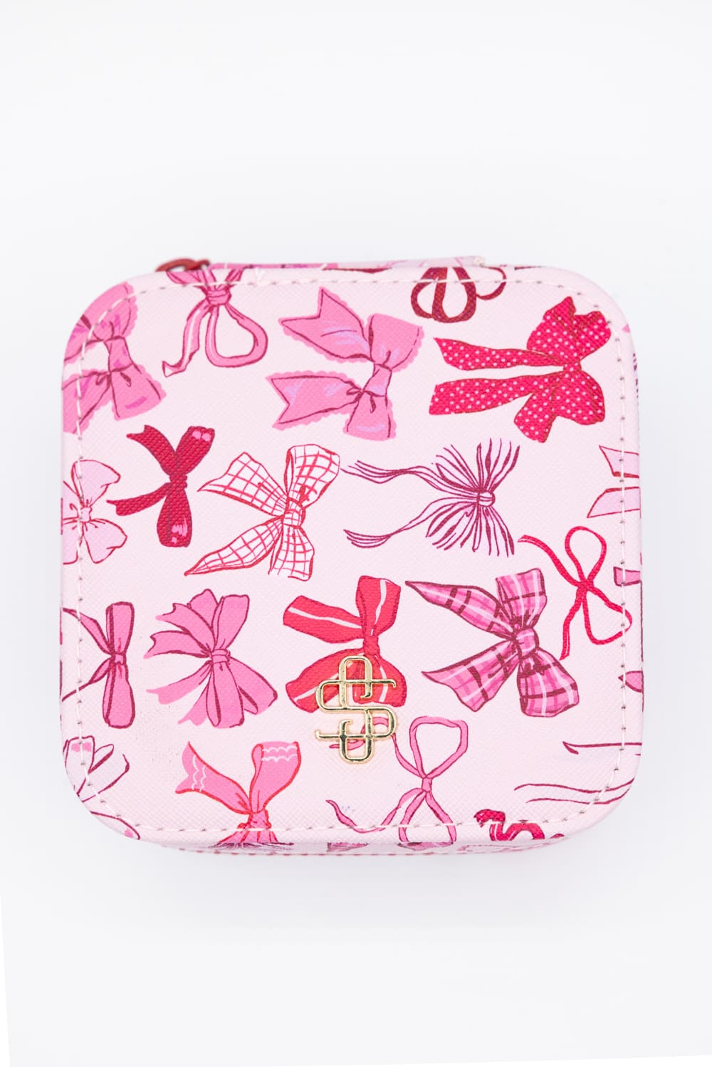 Simply Southern Jewelry Box Case in Pink Bow