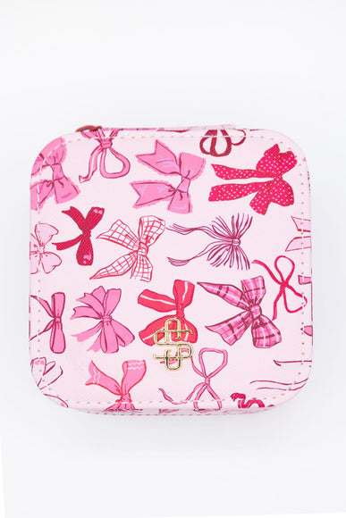 Simply Southern Jewelry Box Case in Pink Bow