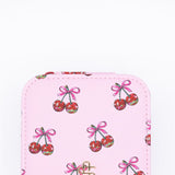 Simply Southern Jewelry Box Case in Pink Cherry | 0225-BAG-JWLCASE-CHRY