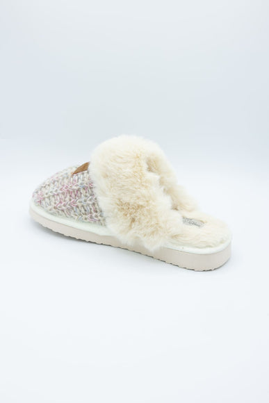Simply Southern Open Slippers for Women in Light Grey